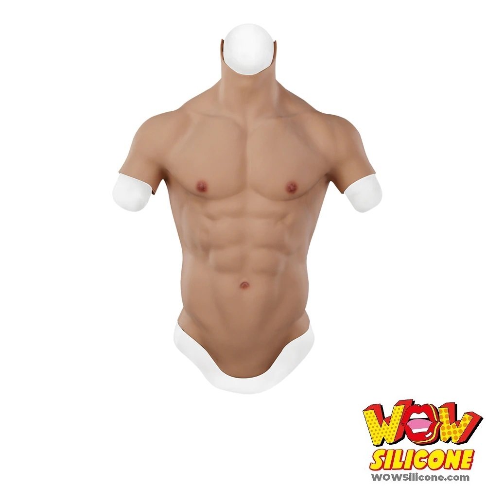 Halloween Fake Male Pectoral Muscle Breast Chest Skin Eva Foam Fancy Party Cosplay 【送料無料 新品】
